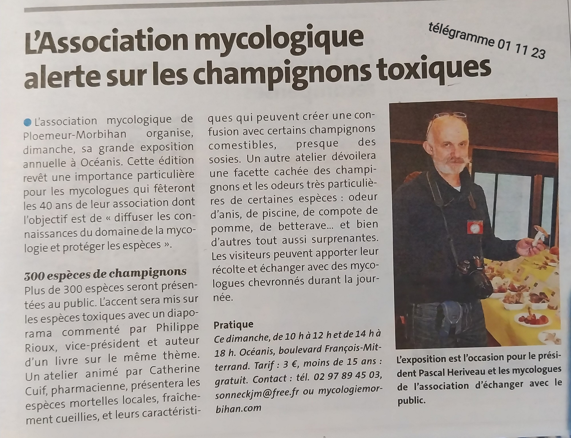 Le Telegramme 01 11 2023